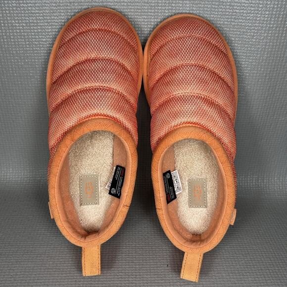 UGG Womens Size 7 Tasman LTA Platform Slip On Comfort Slippers Shoes Peach - Picture 8 of 10